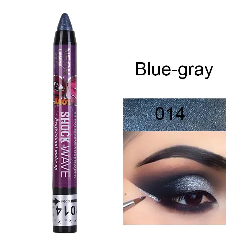 2 In 1  Eyeshadow Lipstick Stick Pencil Waterproof