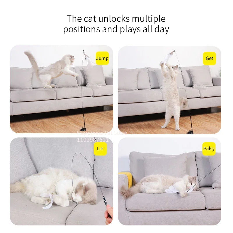 Cat Toy Cat Teaser Stick