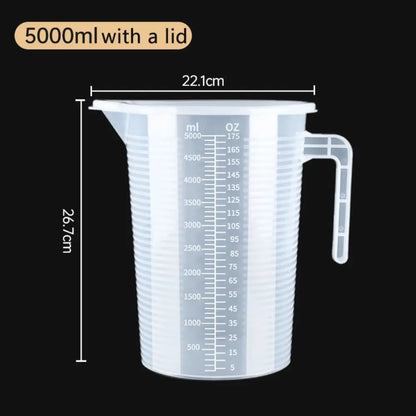 Plastic Graduated Measuring Cup Large Capacity