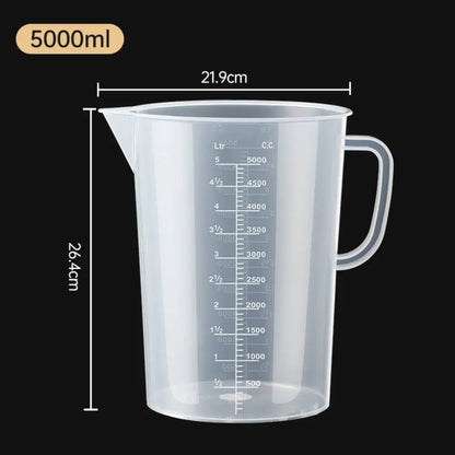 Plastic Graduated Measuring Cup Large Capacity